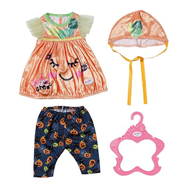 BABY born Halloween-Kostüm, Kürbiskleid mit Leggins und Mütze, für 43 cm Puppen, 834275 Zapf Creation im Sale